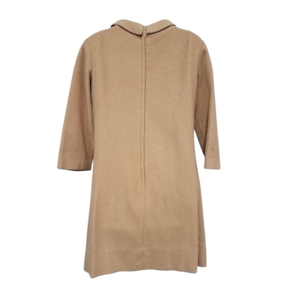 Stylish Tan Double-Breasted Coat - Picture 8 of 11